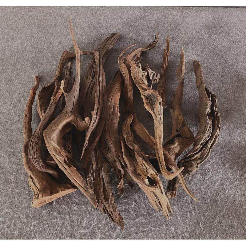 长条形沉木紫柚木南美缸雨林缸鱼缸森林造景骨架流木水草缸素材