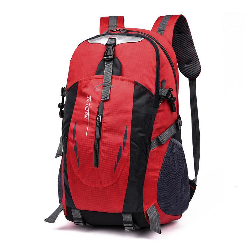 50L men travel hiking camp backpack women big capacity bag