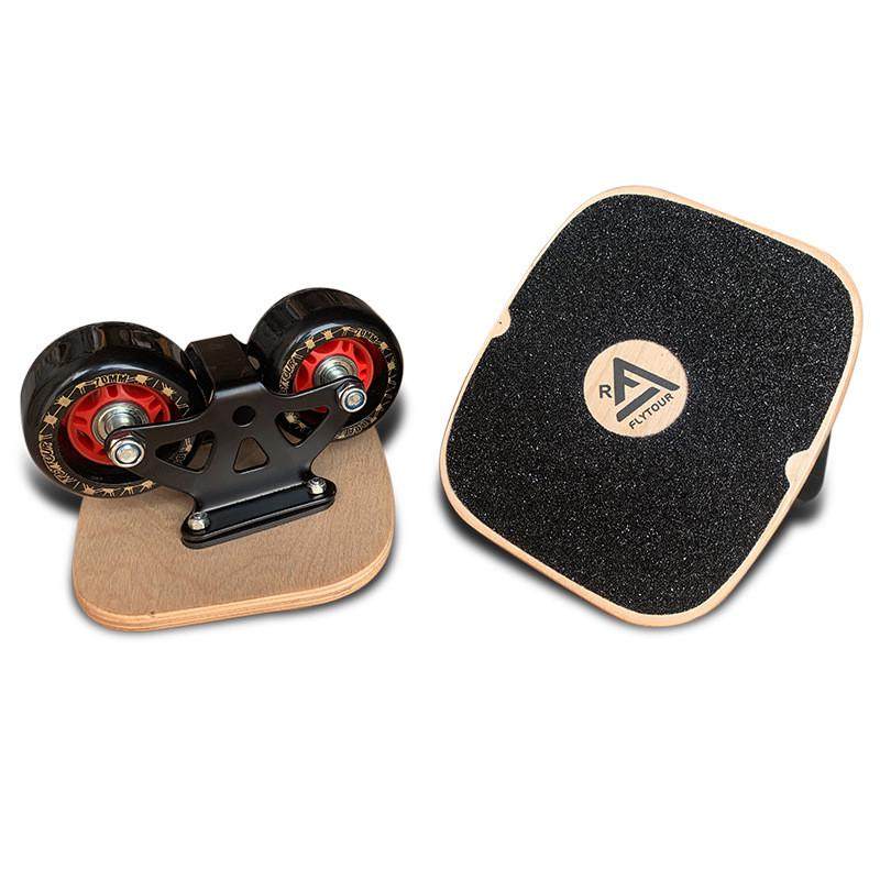 步凡者漂移板 枫木漂移板连体支架 减震四轮分体滑板成人儿童通用