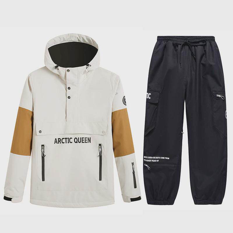 衣裤滑雪服套装男女款滑雪帽衫套装oversize单板双板滑雪新款