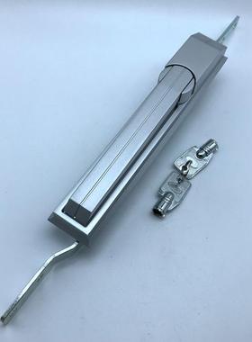 MS830银白色连杆锁，天地锁，工业柜锁，配电箱门锁，机箱机柜锁