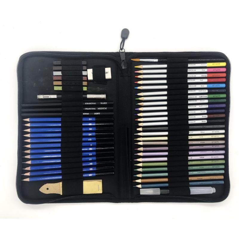 厂家直销51美术素描绘画彩铅套装初学者件用品,文具电教/文化用品/商务用品,铅笔/自动铅笔,淘宝优惠券,粉丝福利购,淘宝优惠卷