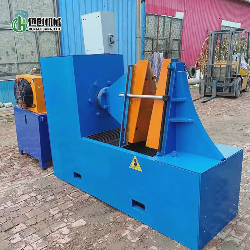 叶片螺旋成型机液压绞龙压片机器带钢单片加工设备叶片挤压成型机