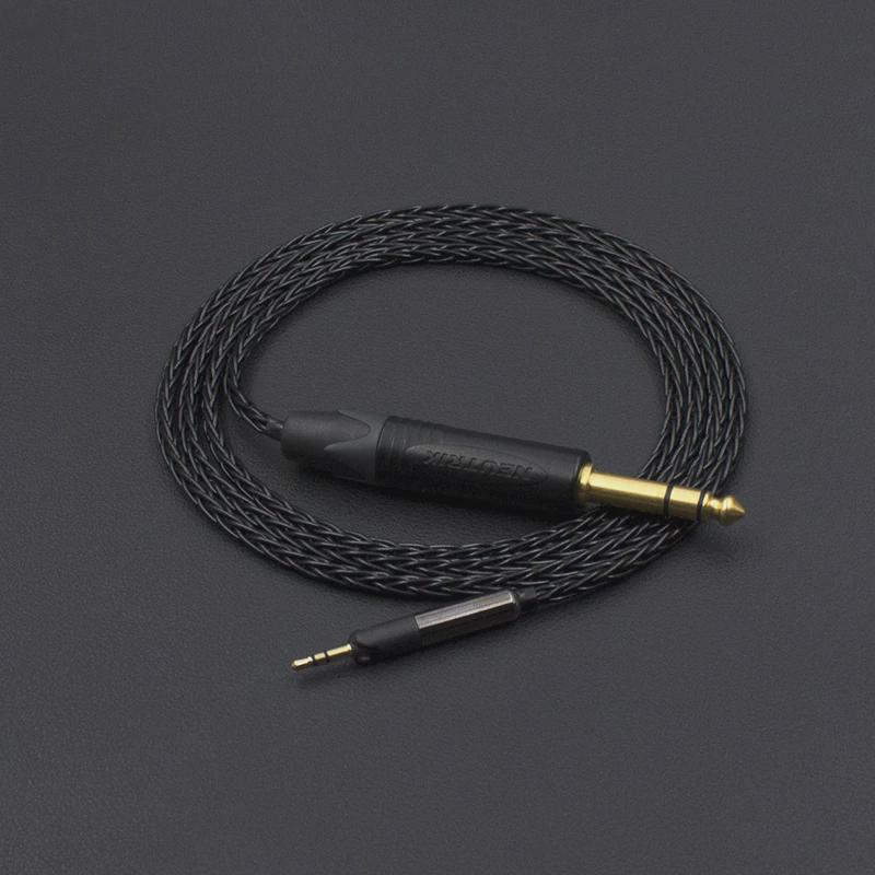 适用于森海HD598 HD400pro HD560S HD620S耳机4.4 卡农平衡升级线