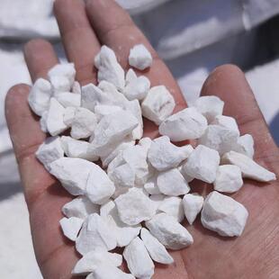 4-20cm白色鹅卵石子洗米水族园林铺路石造景用水磨石子