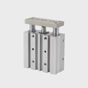 导型三轴三杆薄型带smc杆气缸mgpm50 125 100 150