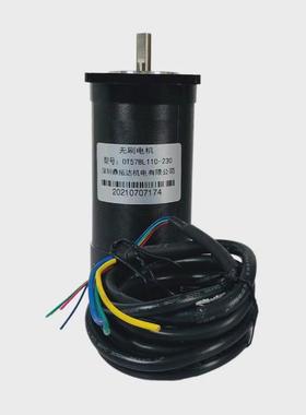 57直流无刷马达dt57bl110-2300.7nm210w3000低噪音24vdc高速转