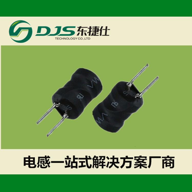 东捷仕直插件码电感al0410-152k色色环电感2/1w1.5mh4*10mm