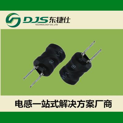 东捷仕直插件色环电感AL0510-102K色码电感1W1MH5*10mm