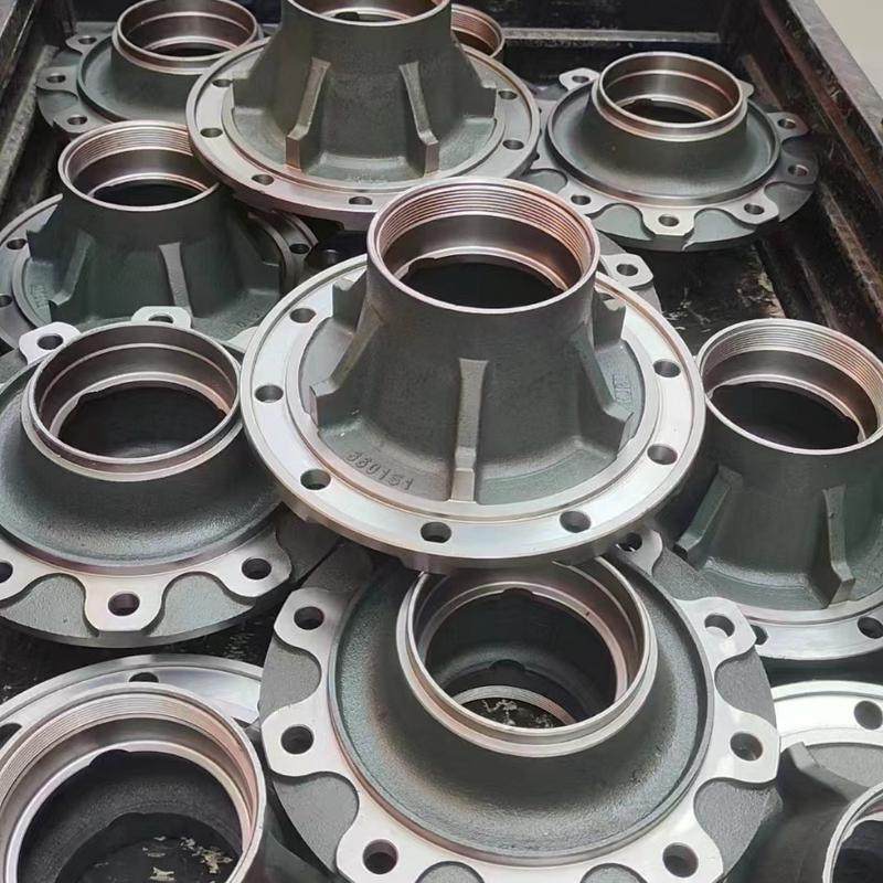 重汽富华16吨后桥刹车锅毂制动毂轮毂加强型加重刹车挂车