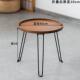 折叠小茶几户外家用飘窗矮桌沙发边几实木阳台圆桌庭院迷你茶桌子