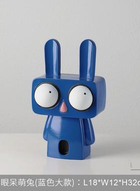 卡通儿童房简约客厅电视柜可爱样板间摆件玄关鞋柜子家居软装饰品