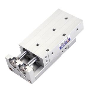 气动双轴滑台气缸带高精密直线导轨hlq16x20shls