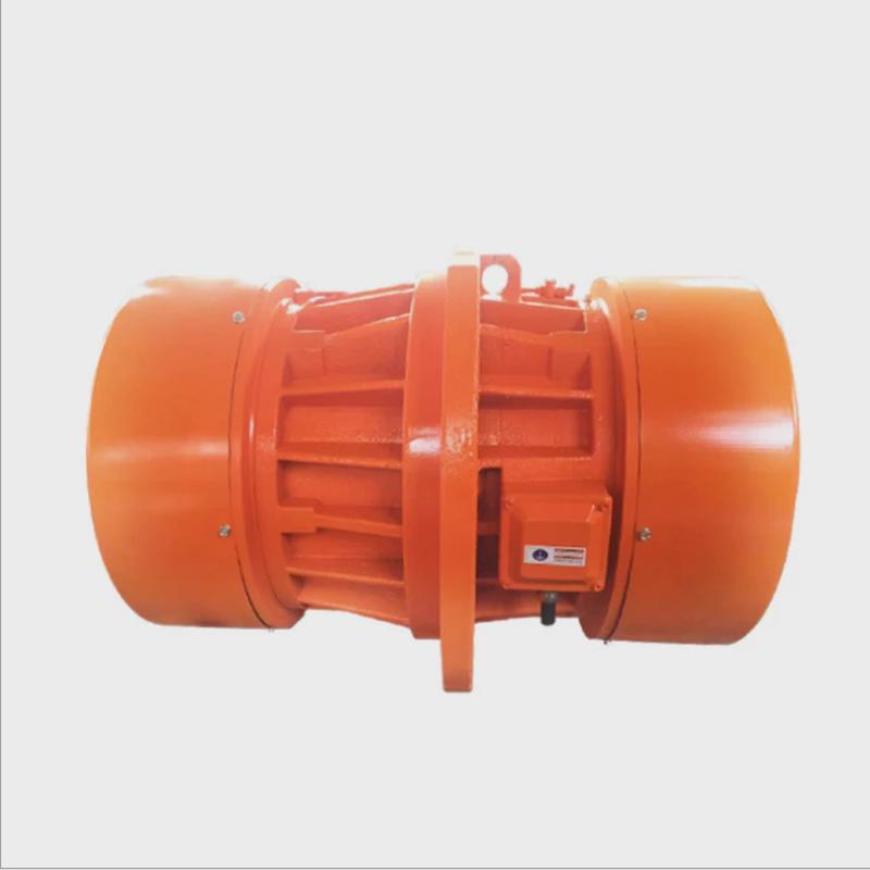 脱水-75-66kw侧板振动电机法兰振动电机pjfl筛振动筛用激振器