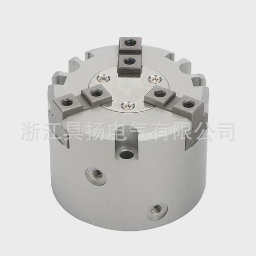 mhs2/3/4气动卡盘夹气缸mhs4-16-20-25-50d二/三/四爪手指机械手