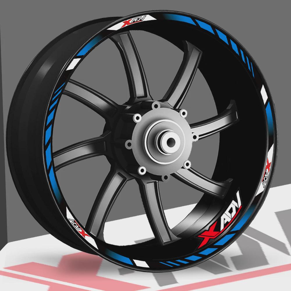 适用于本田XADV750 X-ADV750轮毂贴轮圈贴花反光贴纸车贴改装防水