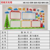 教室作品展示装 饰墙贴班级布置文化墙标语小学校励志背景墙贴画纸