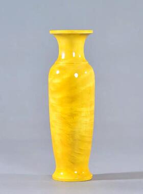 金丝楠木花瓶大叶楠客厅中式插干花新家乔迁送礼红木家居装饰摆件