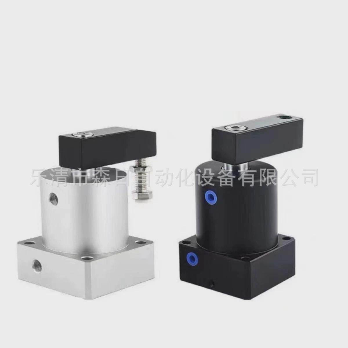 ack旋转夹紧度90气缸180气动小型src25转角下压32/40/50/63*90r/l