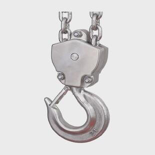 海洋用起重304链条式 2吨3米6m手动倒链耐腐提升不锈钢手拉葫芦