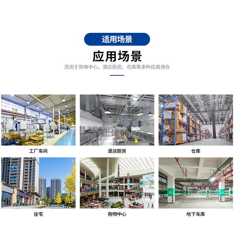 离心风柜食堂通风换气箱式抽大风量排风离心风机油烟风机箱