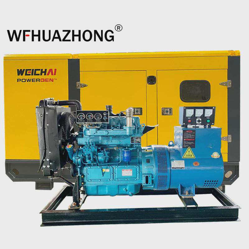 山东20千瓦柴油发电机组三相出口60hz静音20kw全自动发电机