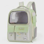 跨境纯色手提透气宠物包双肩冬季 猫包外出便携猫笼猫咪狗狗通用包