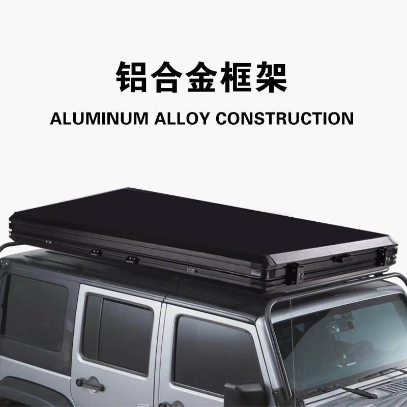 源头工厂新款户外车顶直升款四方铝合金车载帐篷露营帐篷