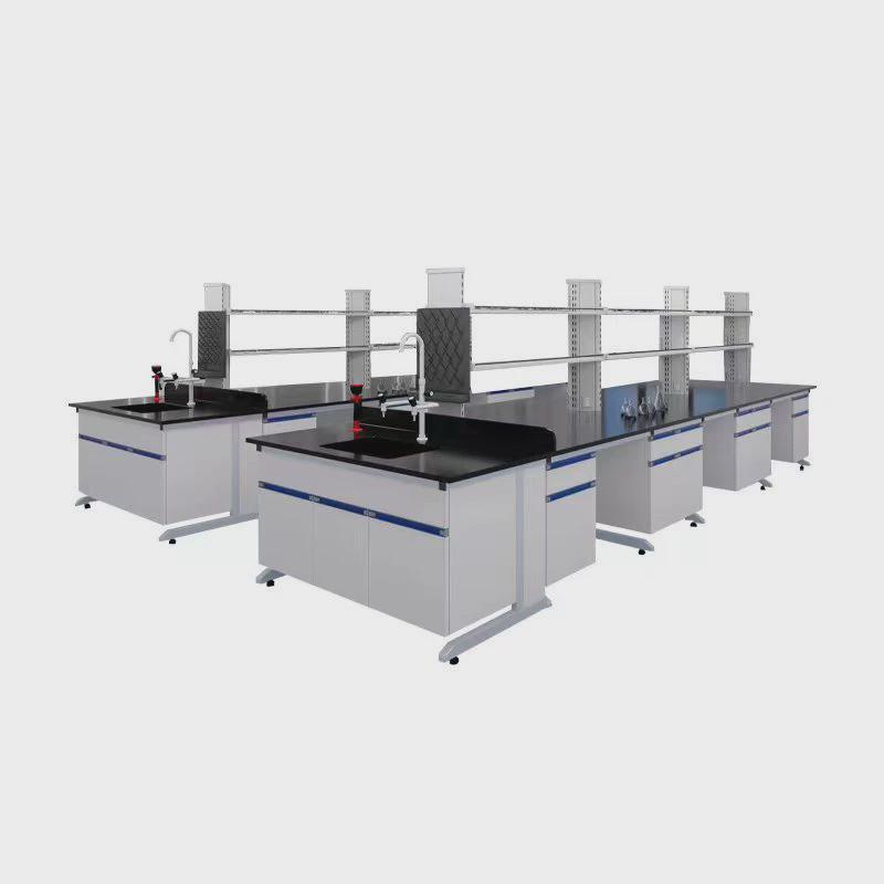 桌边实验台实验室工作台化验室操作台试验台实验全钢台钢木实验台