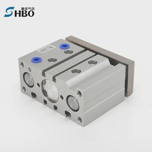 125 mgpm63 100 带导杆大推力三轴三杆气缸tcm