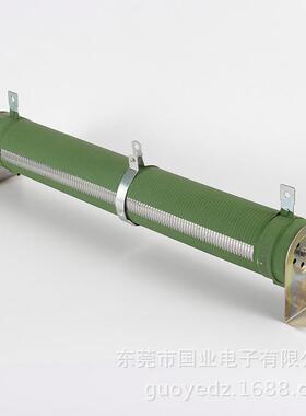 供应1500w可调管绿色瓷电阻绕线电阻老化负载电阻放电电阻