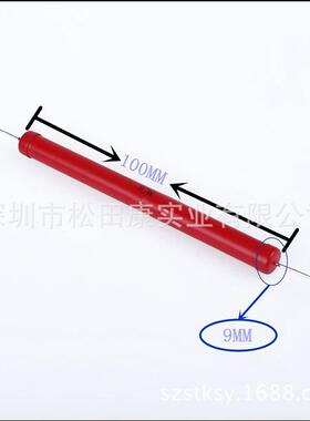 热销RJ80高压电阻玻10W1K1.5K2K3K5K10K15K20K30K50K100K璃釉膜电