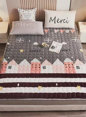 A947毛毯租房折叠榻榻米1米5床垫家用卧室软垫子地垫褥1米8保