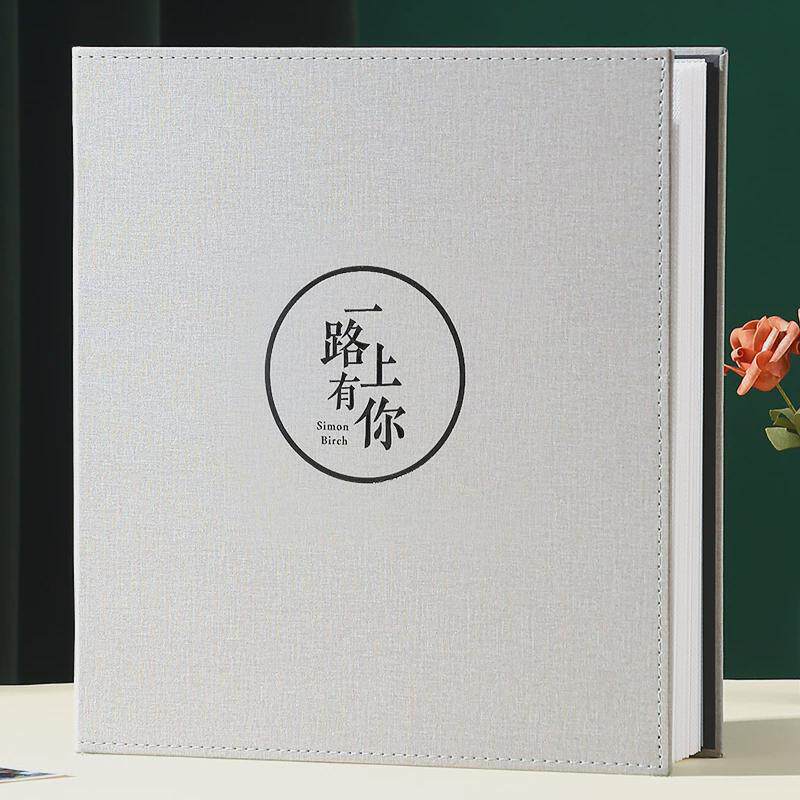 6寸1000塑情侣相册本大容量家庭影集纪念册插页式过张文艺皮包邮
