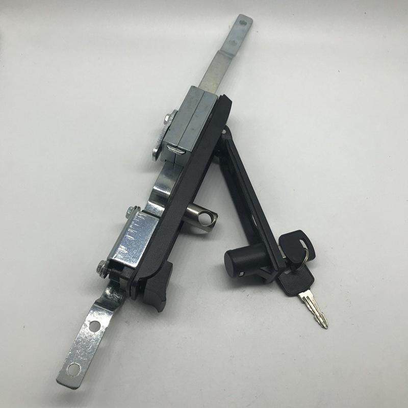 MS832-1带挂锁黑连杆锁，天地锁，电柜门锁，配电箱门锁，机柜锁,基础建材,机械门锁,淘宝优惠券,粉丝福利购,淘宝优惠卷