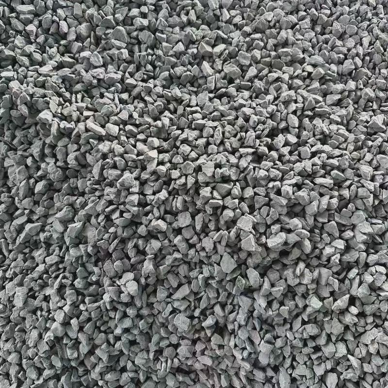 天然烁灰色黑色石水洗石铺路石庭院造景小石子庭院装饰