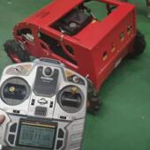 果园智能履带遥控割草机开荒碎草机除草机燃油庭院全自动多种马力