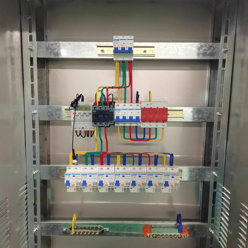 热销定 制低压成套配电箱工厂照明动力柜户外四线三相工地控制开