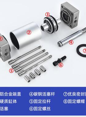 杆式拉气缸wgn21-32/40/50/63/80/100-25-50-75-100-125-y-n-2-0g