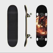 31寸枫木成人板四轮滑板专业初学者公路凹刷街动作轮双翘滑板