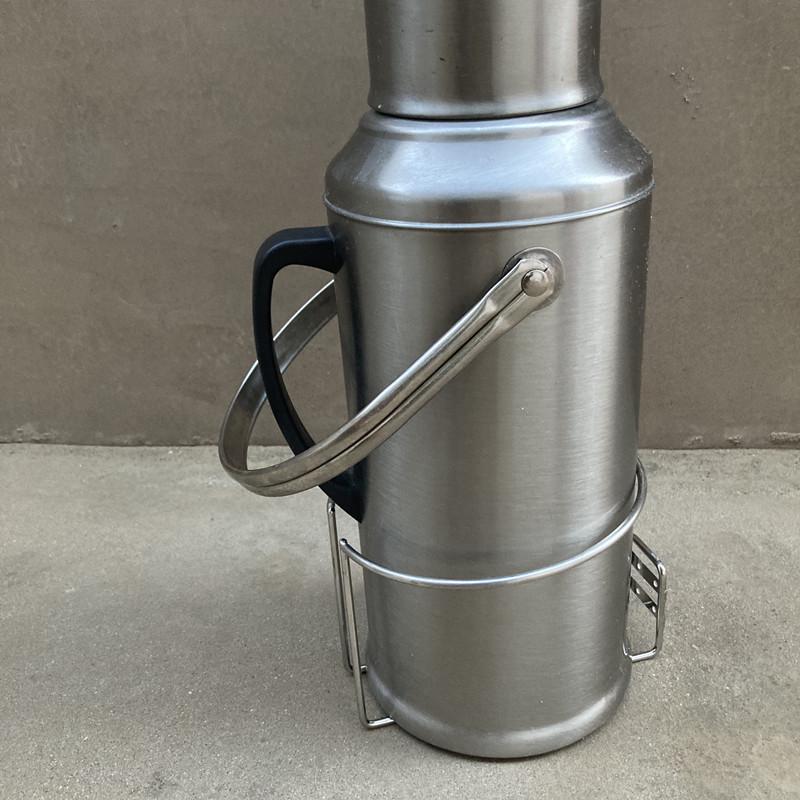 车用不锈钢水杯架车载员工水壶固定架杯托汽车暖壶支架烟缸置物架