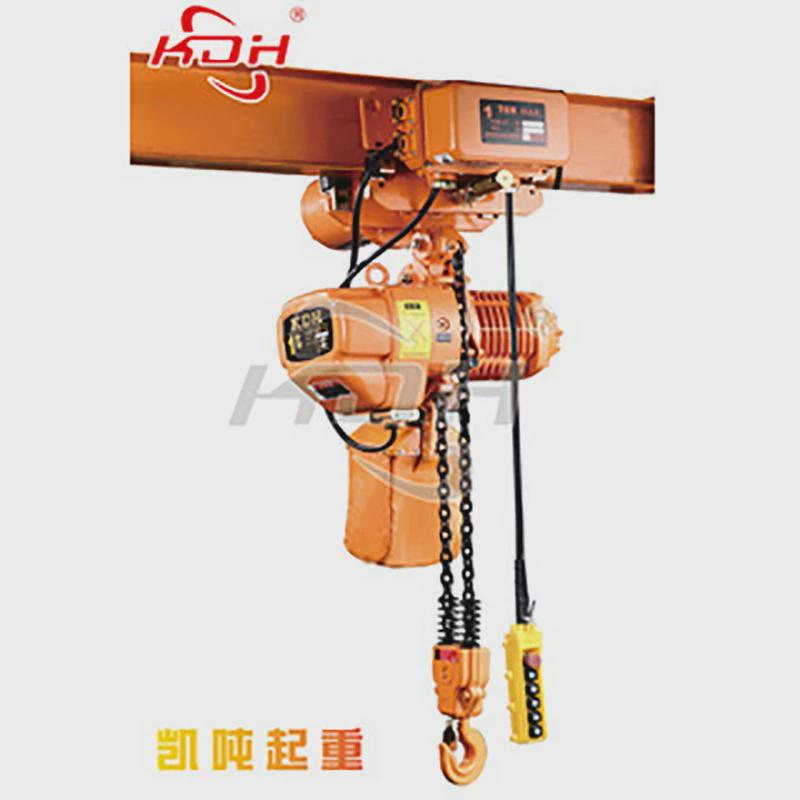 微型凯220v固定式舞台环链电动葫芦1吨家用小吊机悬挂吨现货批发