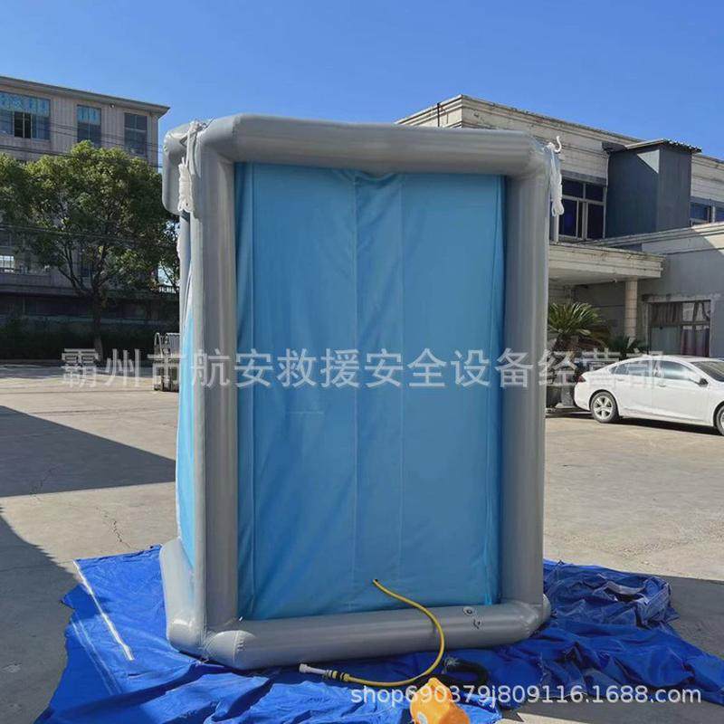 帐篷单人洗消帐篷公共洗消站洗消户外耳房帐篷充气帐篷房子