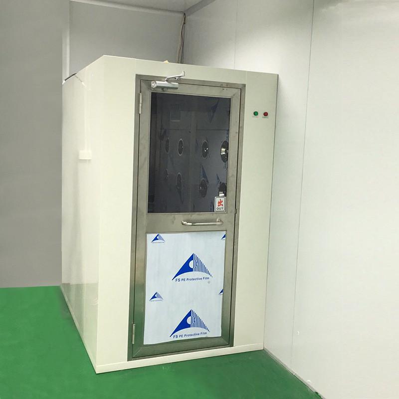 风淋通道风淋室货淋室无尘车间201双人双吹洁净室304不锈钢洁净