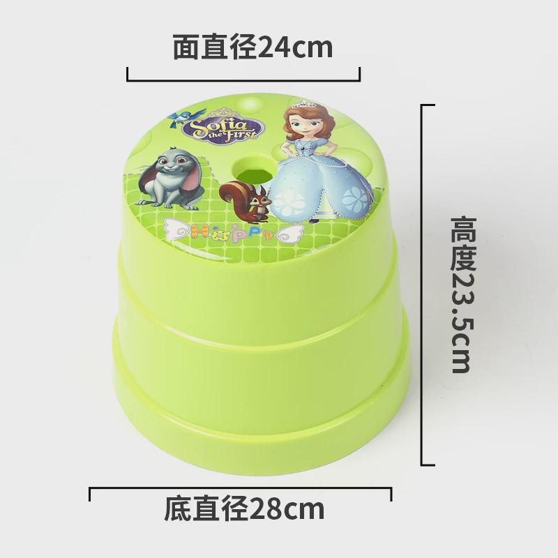 小凳子塑料加厚矮凳家用成人宝宝圆凳子儿童幼儿园小板凳胶熟新款