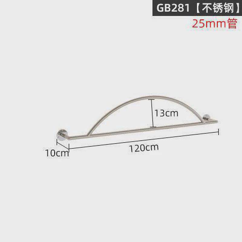 服装店展示架上墙正女装衣服架子壁挂挂店挂衣架不锈钢拉丝服装架