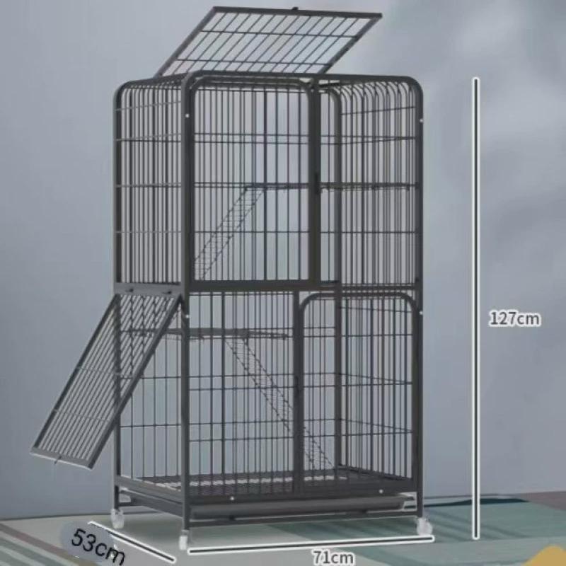 猫笼家用猫笼小猫咪别墅三四层特大号猫窝双层双层带厕所猫屋猫舍