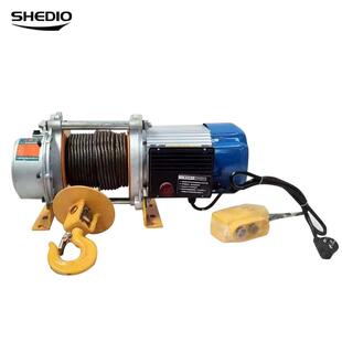 380v220v多功能提升机卷扬机建筑500公斤起重机吊机1吨带跑车
