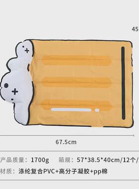2023新款海边垫子系列宠物冰垫方形凝胶凉感夏款猫狗派对通用现货