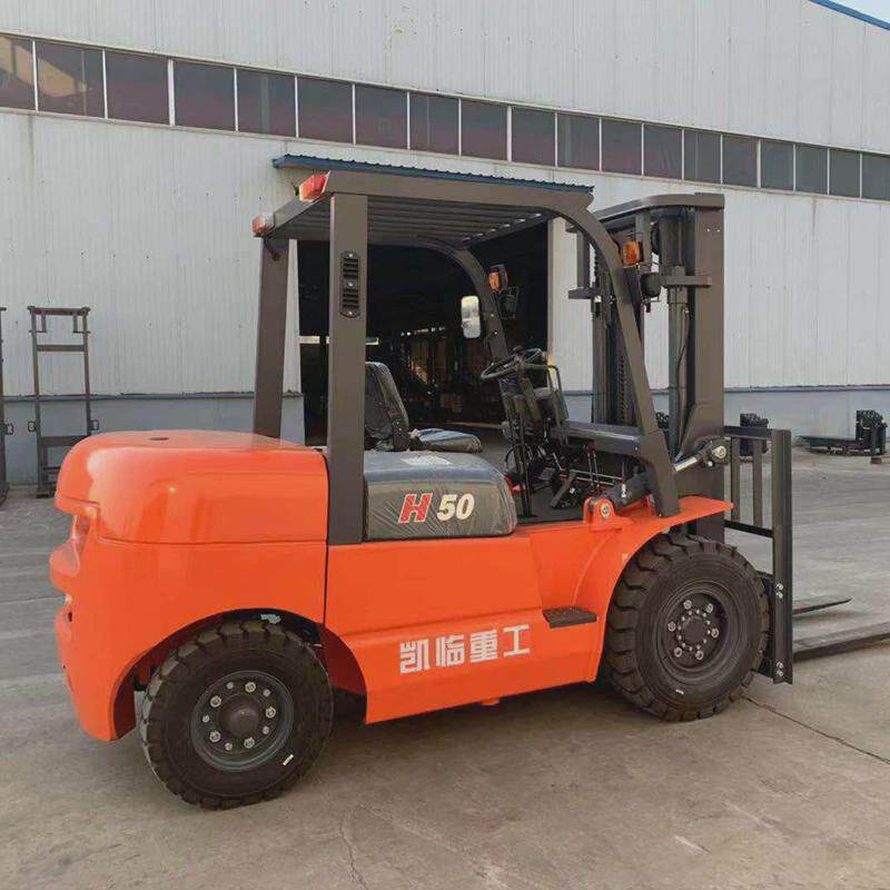 跨境柴油叉车5吨10吨四轮座驾式内燃式全新液压升降搬运堆高车